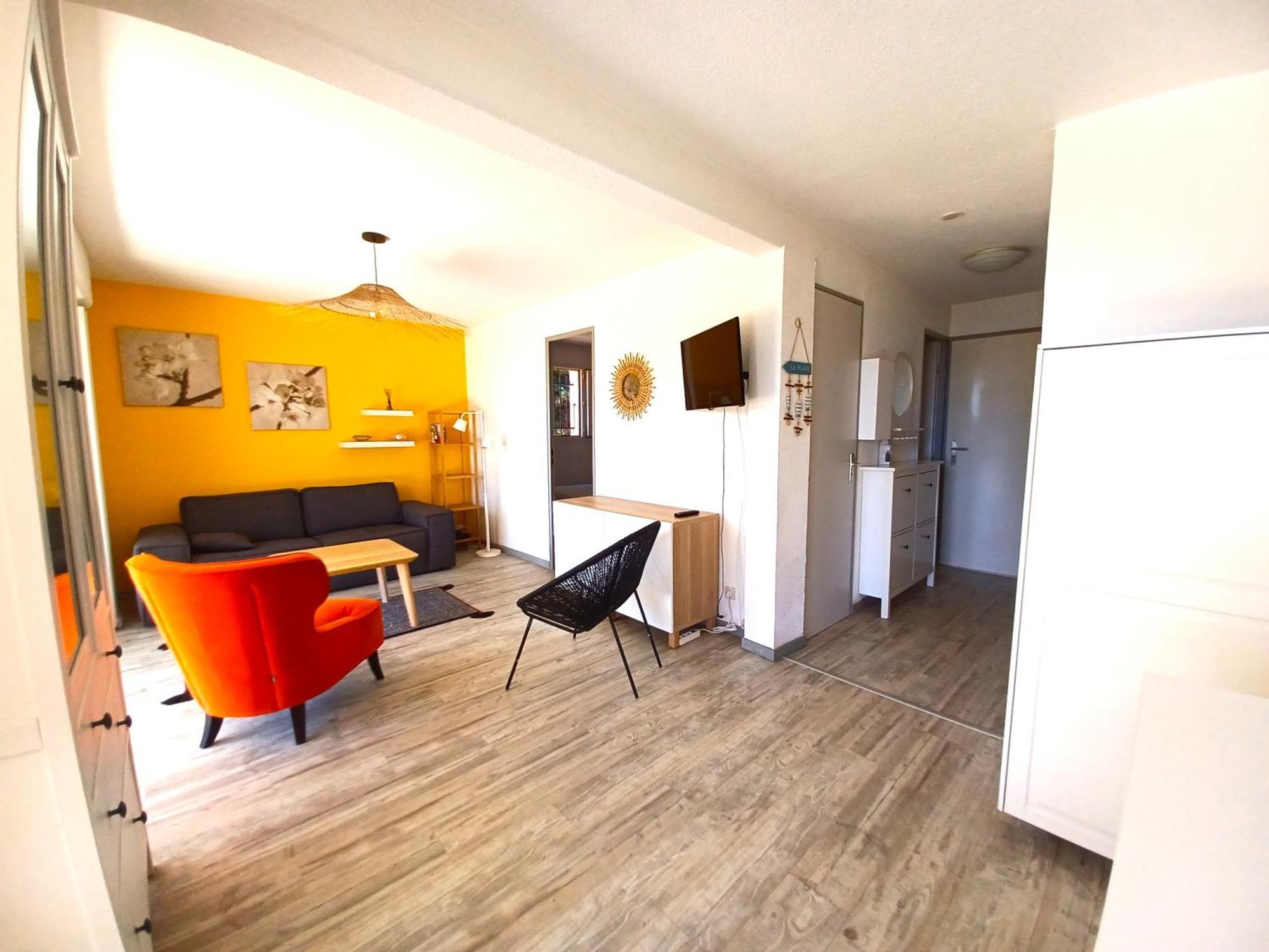 Plain-Pied Jardin 6 Personnes Clim Vue Mer Parking Wifi Terrasse Piscine Dans La Residence Saint-Pierre-la-Mer  Exteriör bild