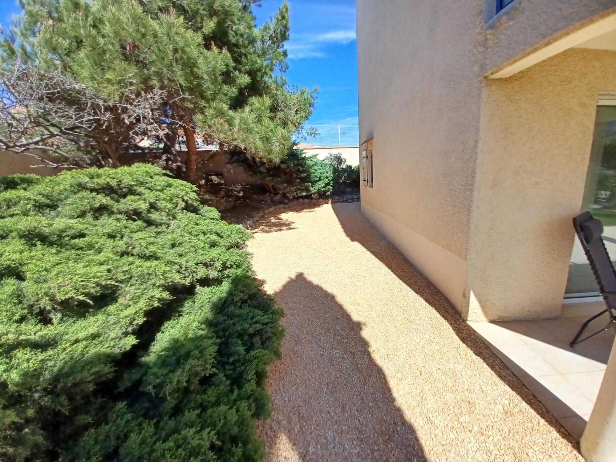 Plain-Pied Jardin 6 Personnes Clim Vue Mer Parking Wifi Terrasse Piscine Dans La Residence Saint-Pierre-la-Mer  Exteriör bild